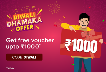 Diwali Dhamaka: Win Free Bus Vouchers up to ₹1000!